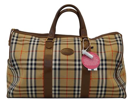 burberry travle bag|Burberry check shoulder bag.